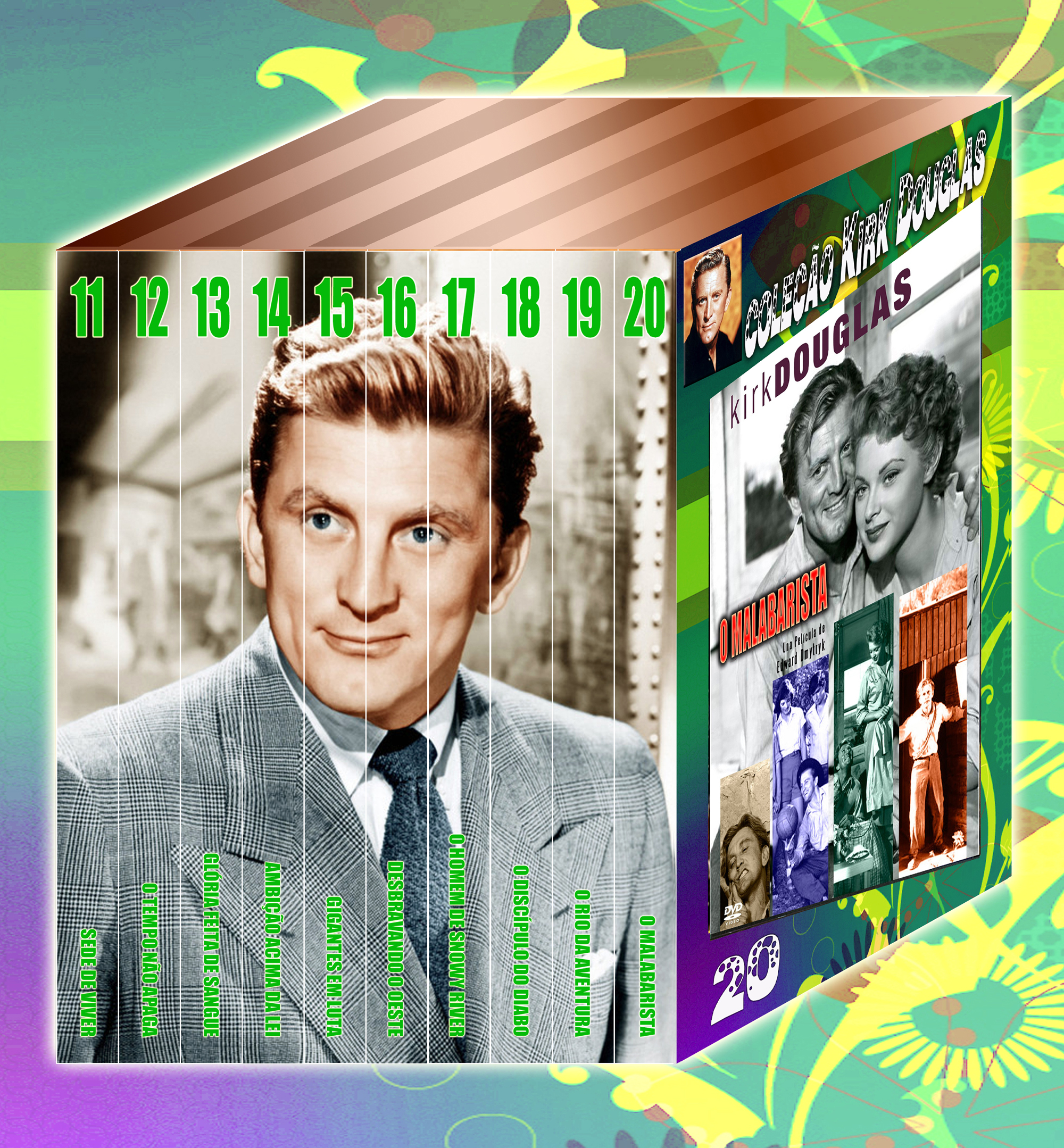 Coleção KIRK DOUGLAS Lote 2