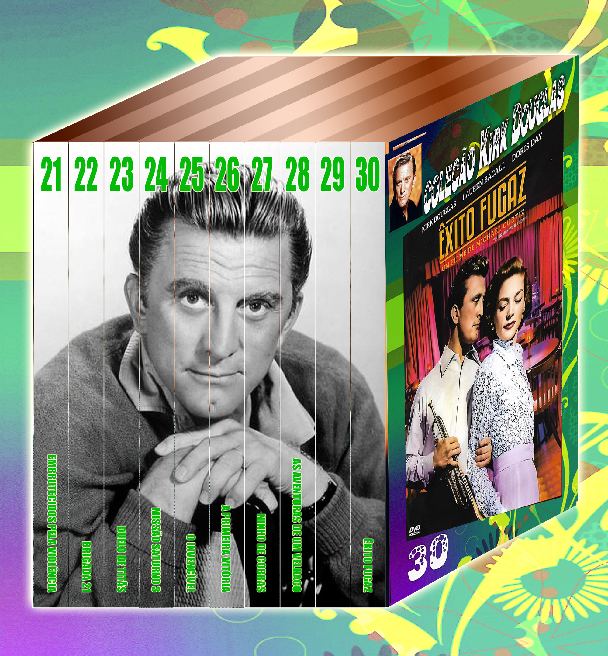 Coleção KIRK DOUGLAS Lote 3