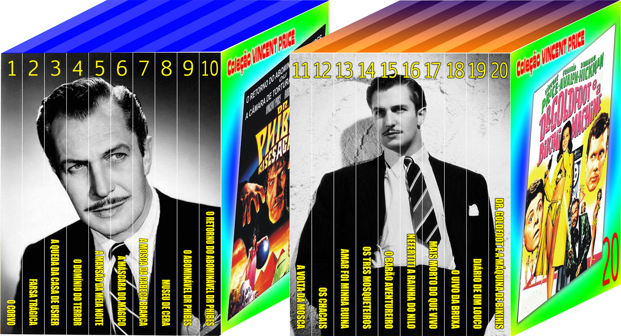 Vincent Price Lotes 1 e 2