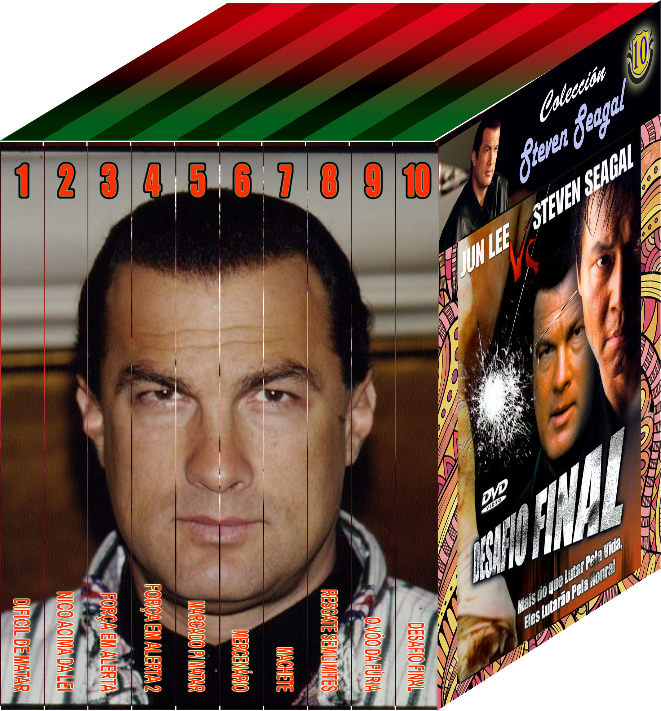 Coleção STEVEN SEAGAL Lote 1